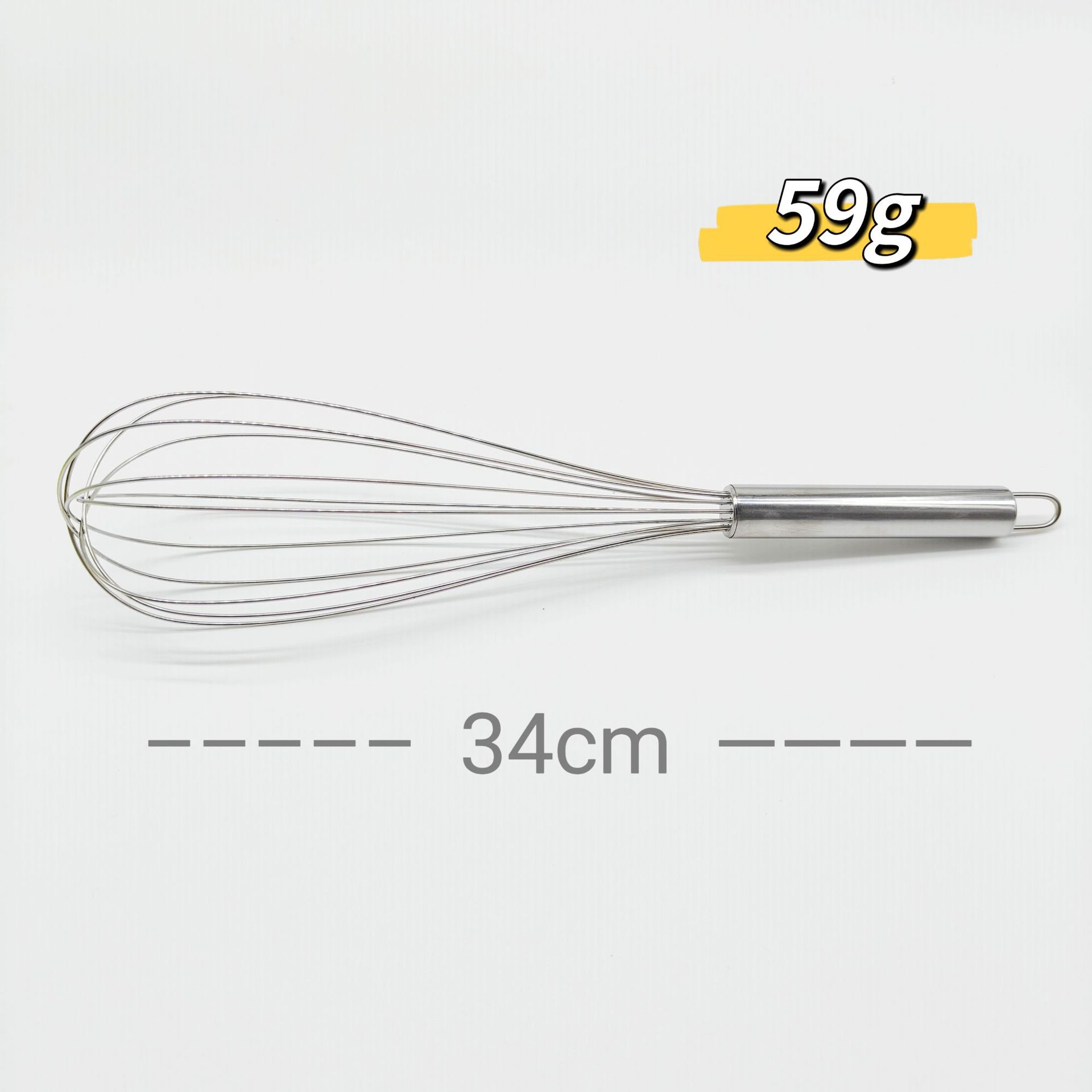 Yangjiang Direct Sales Wholesale Stainless Steel Manual Egg Beater Kitchen Household Baking Mixing Tool 8 Inches 10inch 12inch