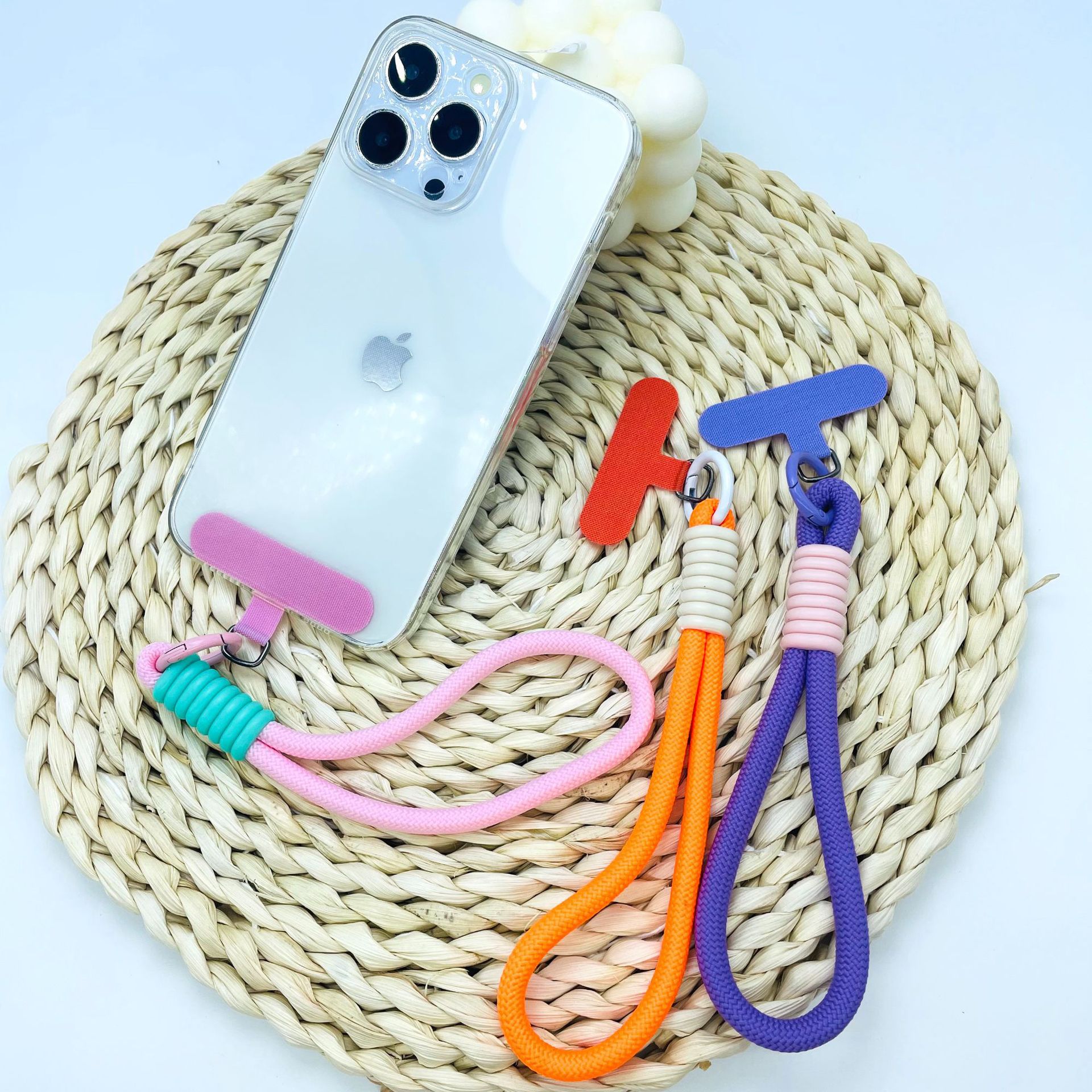 Mobile Phone Clip Fixing Pad, Sturdy Phone Case Lanyard Hook, Pendant, Wristband, Bracelet, Phone Pad