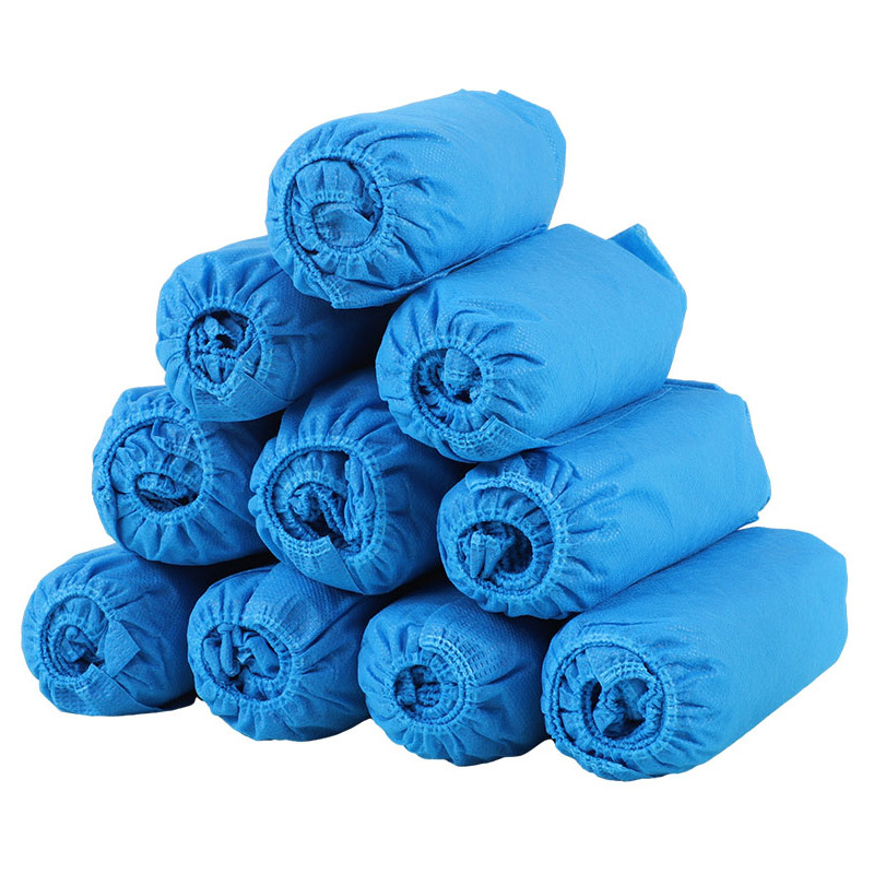 Disposable shoe cover non-woven thickened non-slip wear-resistant waterproof indoor computer room student adult children household foot cover