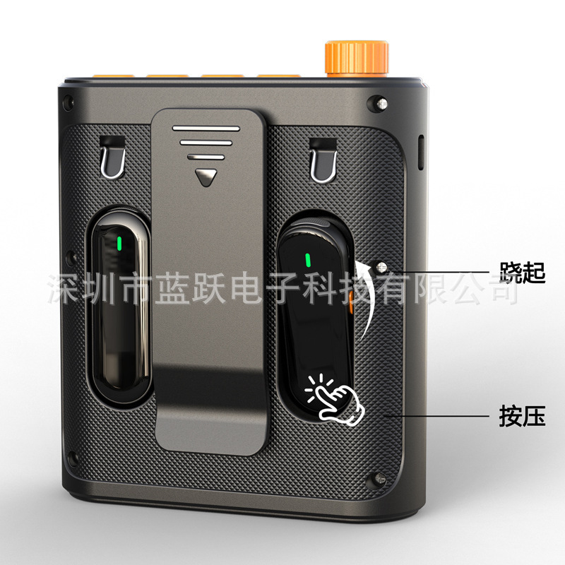 New Wireless Microphone New Bee Wireless Loudspeaker Teacher Guide Training Outdoor Shopping Mall Promotion