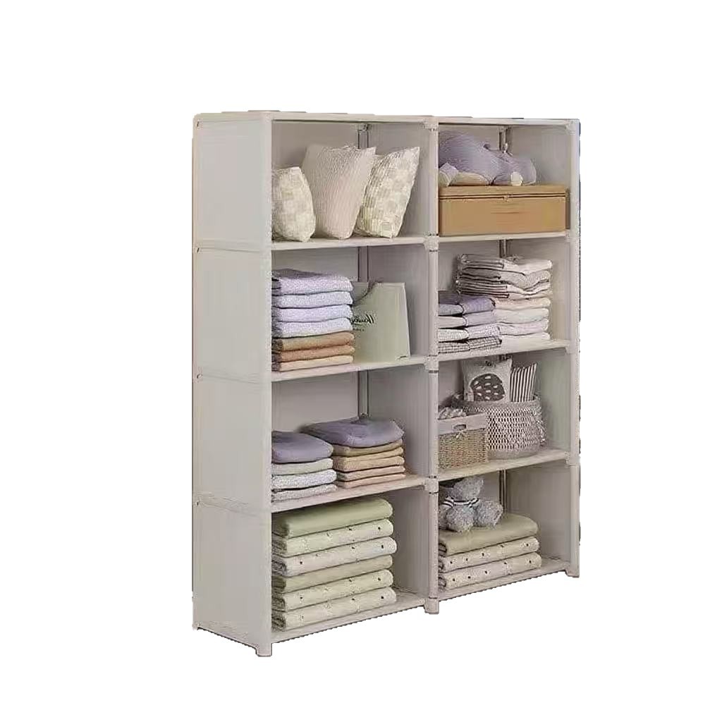 Cross-Border Supply of Simple Bookcases for Home Bedrooms and Living Rooms Multi-Layer Dust-Proof Storage Shelves Simple Bookcases Factory Wholesale