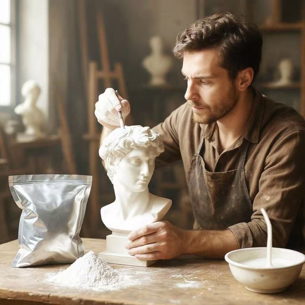 Manufacturer Repackaged Small Bag Ultra-White Ultra-Hard Bubble-Free Ultra-Fine DIY Aromatherapy Plaster Powder with Long-Lasting Fragrance