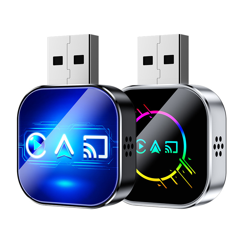 Wired to Wireless Carplay Adapter Mirror Projection 3in1 Android Auto Wireless Carplay Box