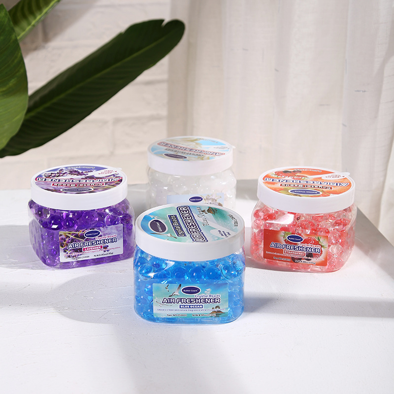 Оптовая новая автомобильная ароматическая бусина для ванной, бытовой туалетный твердый дезодорант, ароматерапевтические кристаллические освежители