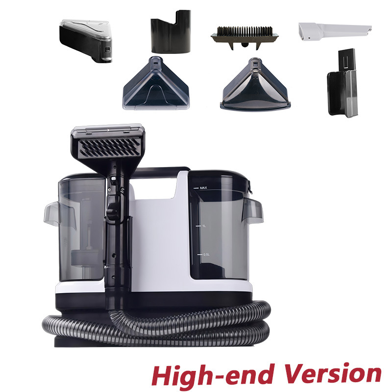Wired Small Multi-Functional Fabric Cleaning Machine, Spray and Suction All-In-One Machine, Carpet Curtain Sofa Cleaning Machine