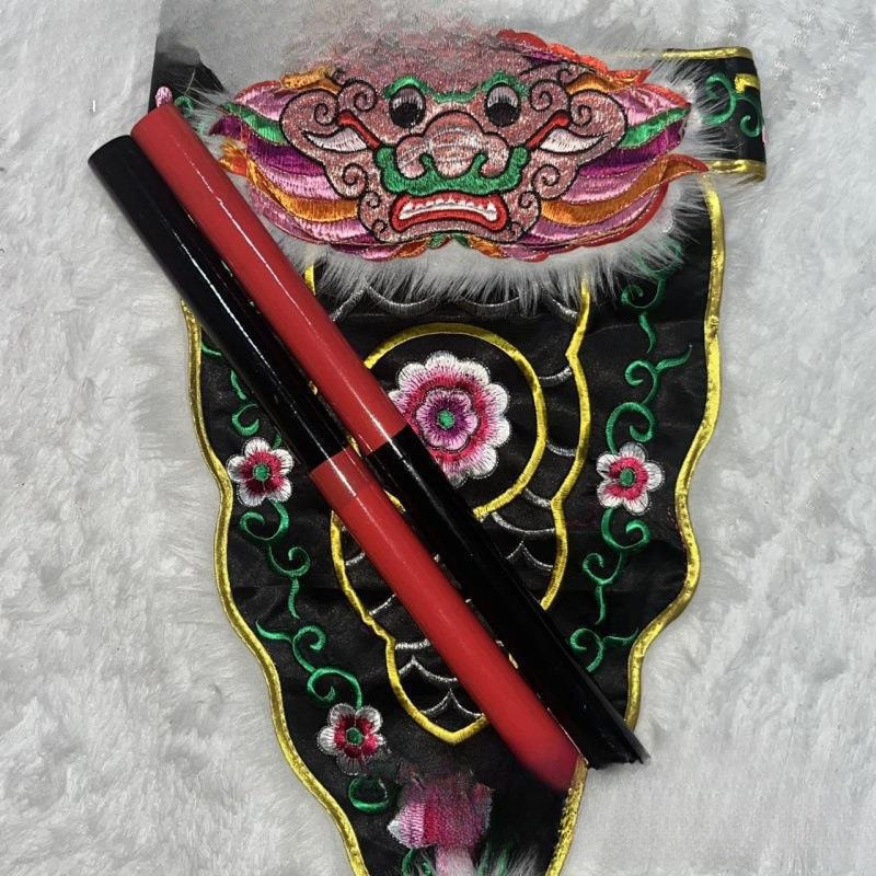 Children's Wooden Drumsticks for Performing the Shaoshan Yingge Dance