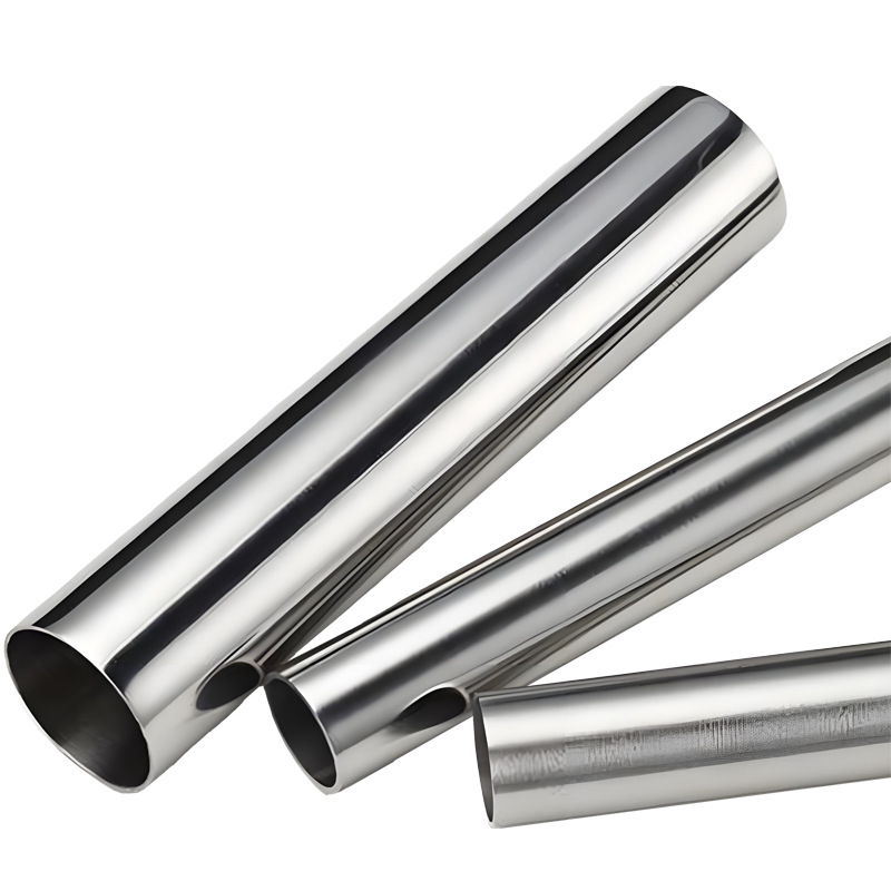 Foshan Manufacturer 201 Stainless Steel Pipe 5mm Stainless Steel Round Pipe 304 Surface Brushed Bright Laser Cutting Zero Cut