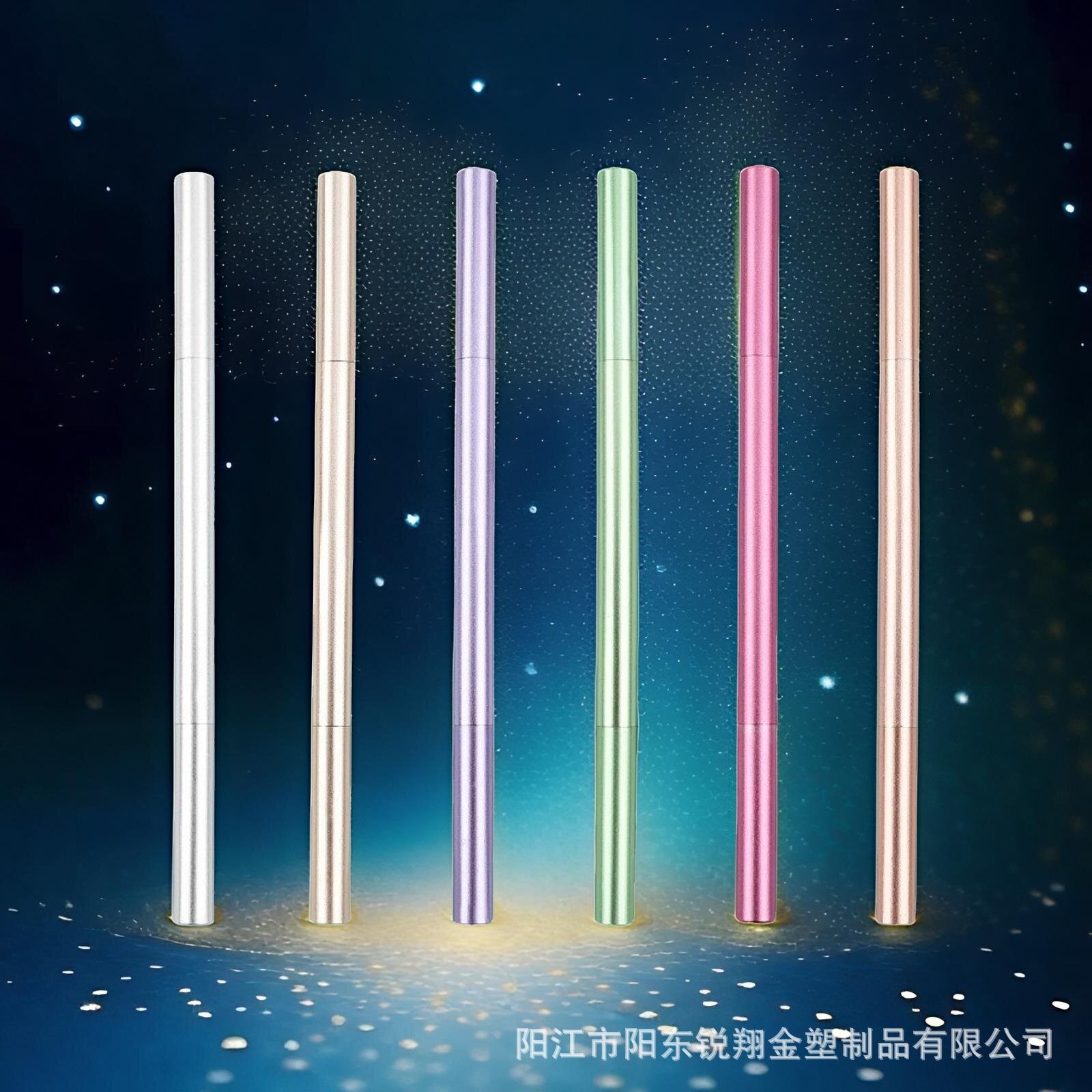 Stainless Steel Aluminum Alloy Slim Acne Needle Twist Cap Acne Needle Blackhead Removal Acne Tool Wholesale Can Be Engraved with Logo