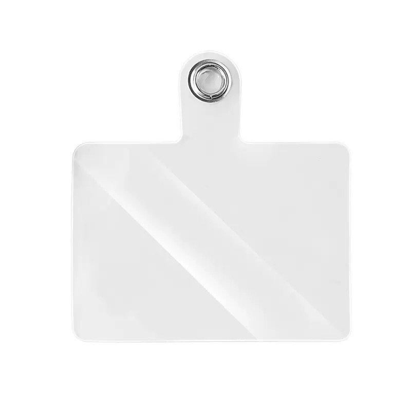 Mobile Phone Lanyard Spacer Pet Transparent Card Mobile Phone Case Back Sticker Fixed Clip Universal Anti-Lost Connection Piece