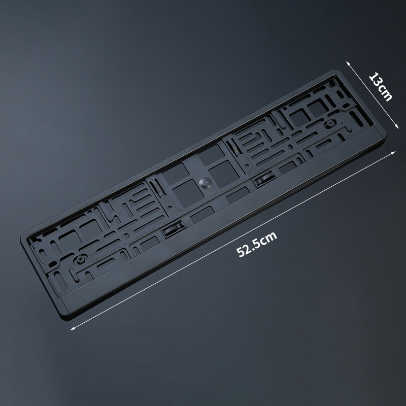 Cross-Border European License Plate Frame License Plate Holder European Car Abs License Plate Frame Universal Personalized Accessories Supplies