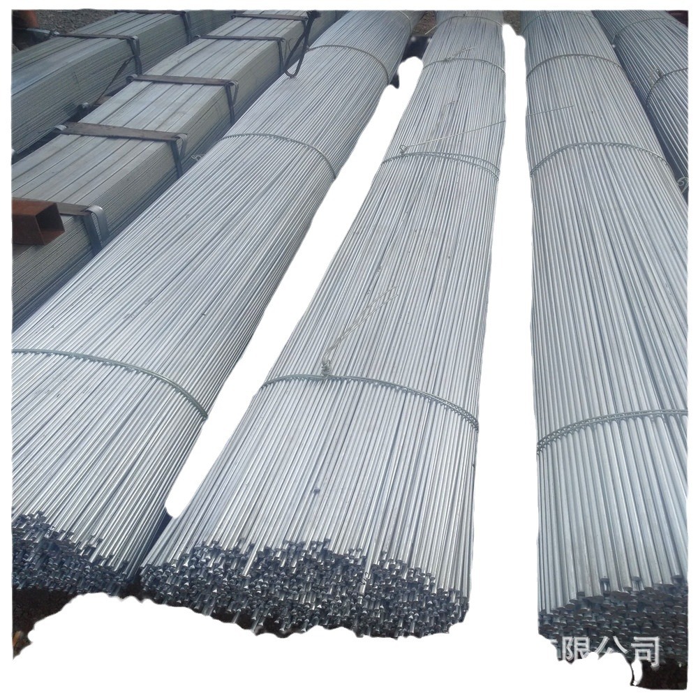 Hot galvanized solid round steel Q235b 22mm 25mm 28mm32mm36mm38mm40mm complete specifications