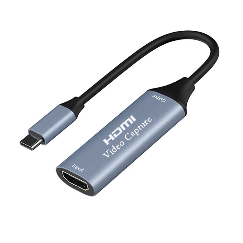 Usb-C to Hdtv Video Capture Card Type-C Usb1080P Hd 4K Game Live Streaming Video Grabber