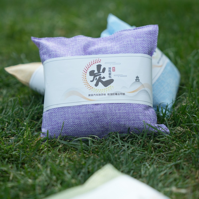 Bamboo charcoal bag car new car in addition to formaldehyde in addition to odor car carbon bag car deodorization products deodorization activated carbon bag