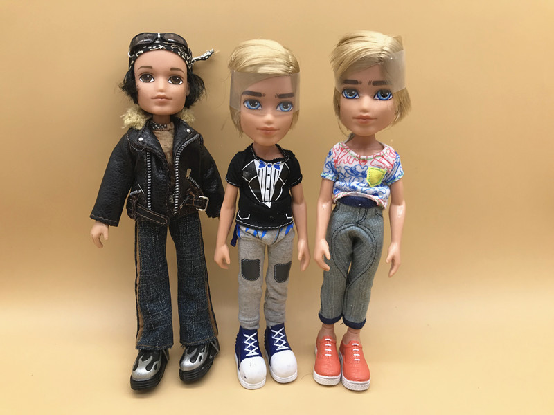 Внешняя торговля хвостовая партия мужская кукла, можно менять волосы куклы, расчесывать, модель украшений для игрового дома