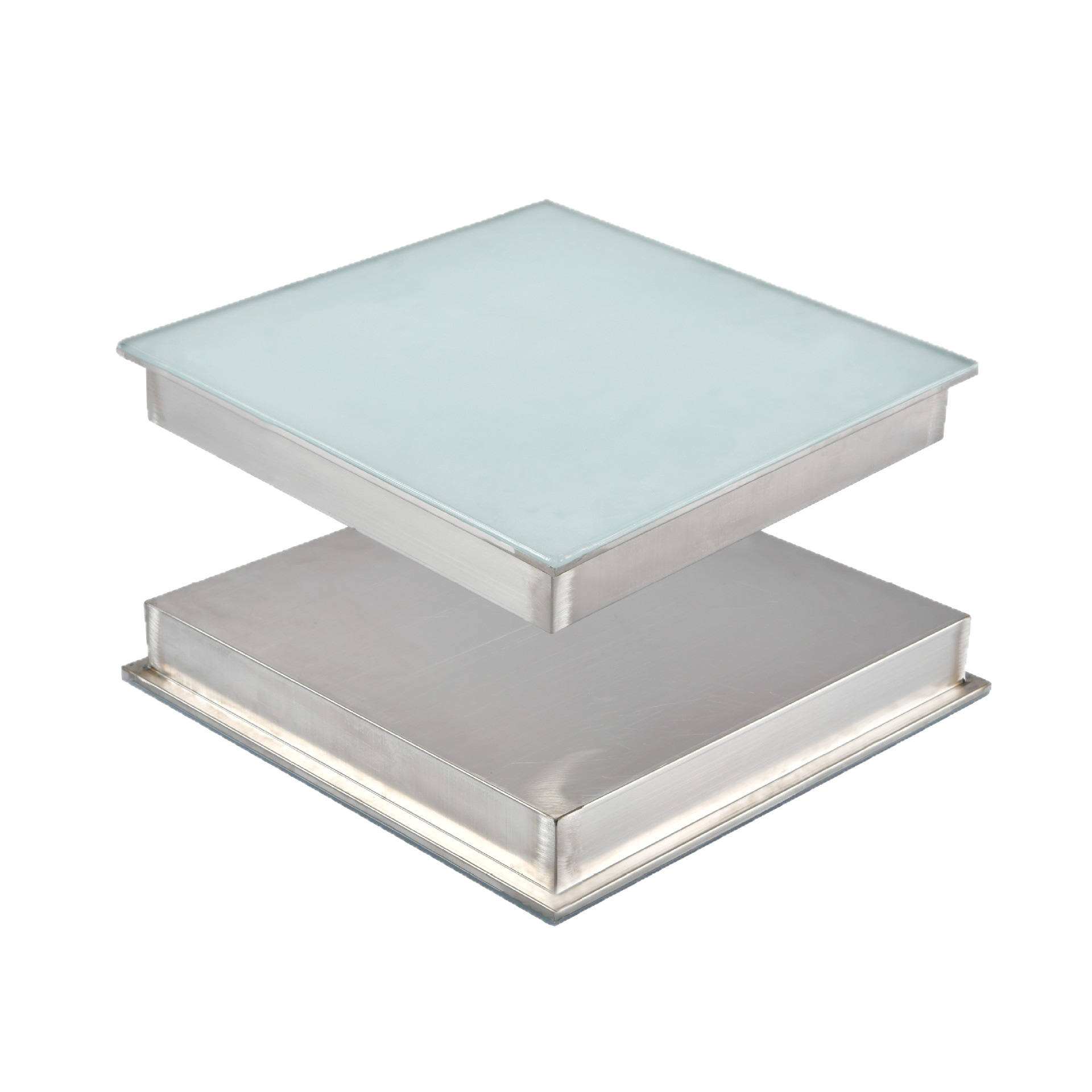 Led square floor tile light luminous floor human body induction floor light can be produced according to the requirements of the size effect led floor tile