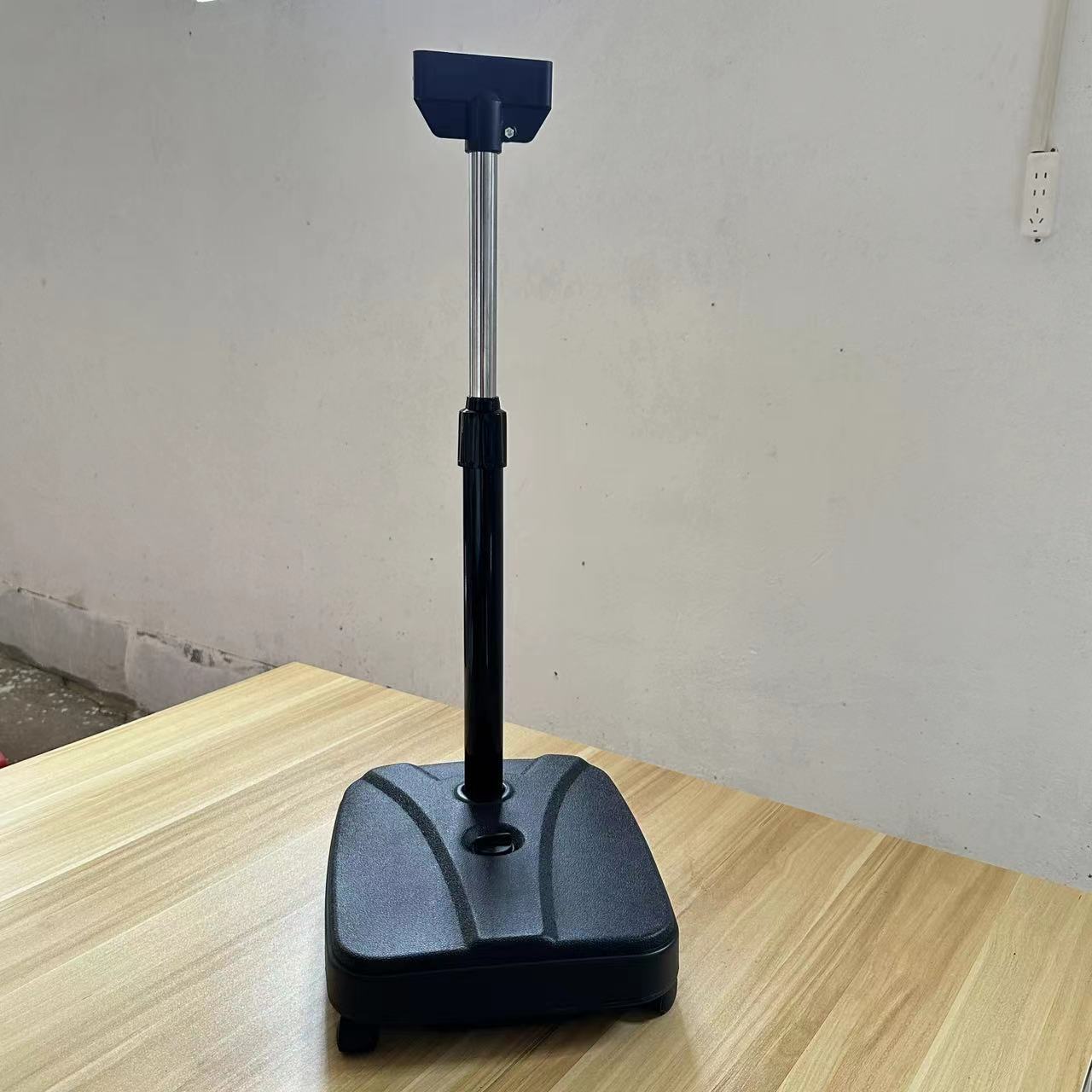 Plastic round head joint telescopic rod plastic accessories double arm bracket multi-head converter wholesale