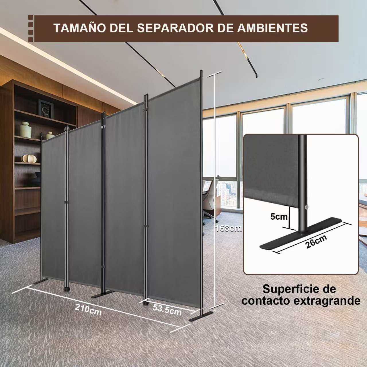 New office screen iron plate feet triple quadruple six movable portable workshop partition board warehouse epidemic prevention