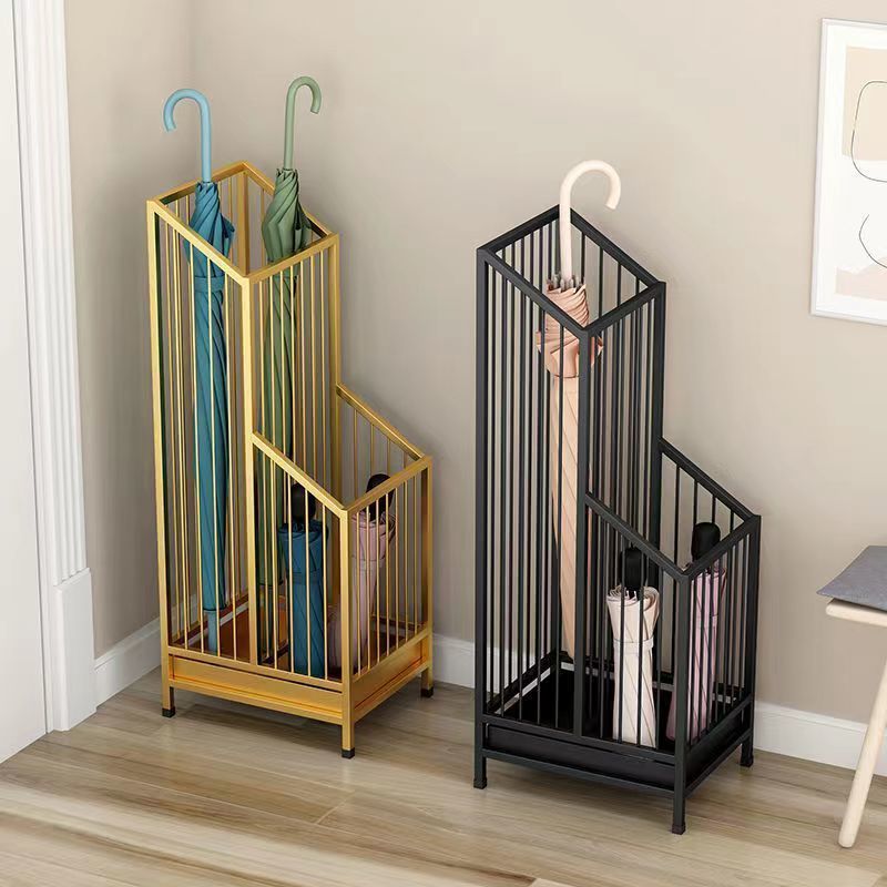 Легкая роскошная стойка для зонтов, для дома, класса, коммерческая, железная