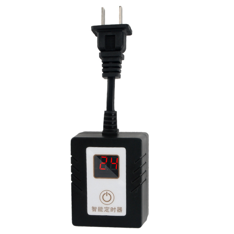 Fish tank small household appliances intelligent simple timer socket germicidal lamp mosquito timing switch four-speed automatic cycle