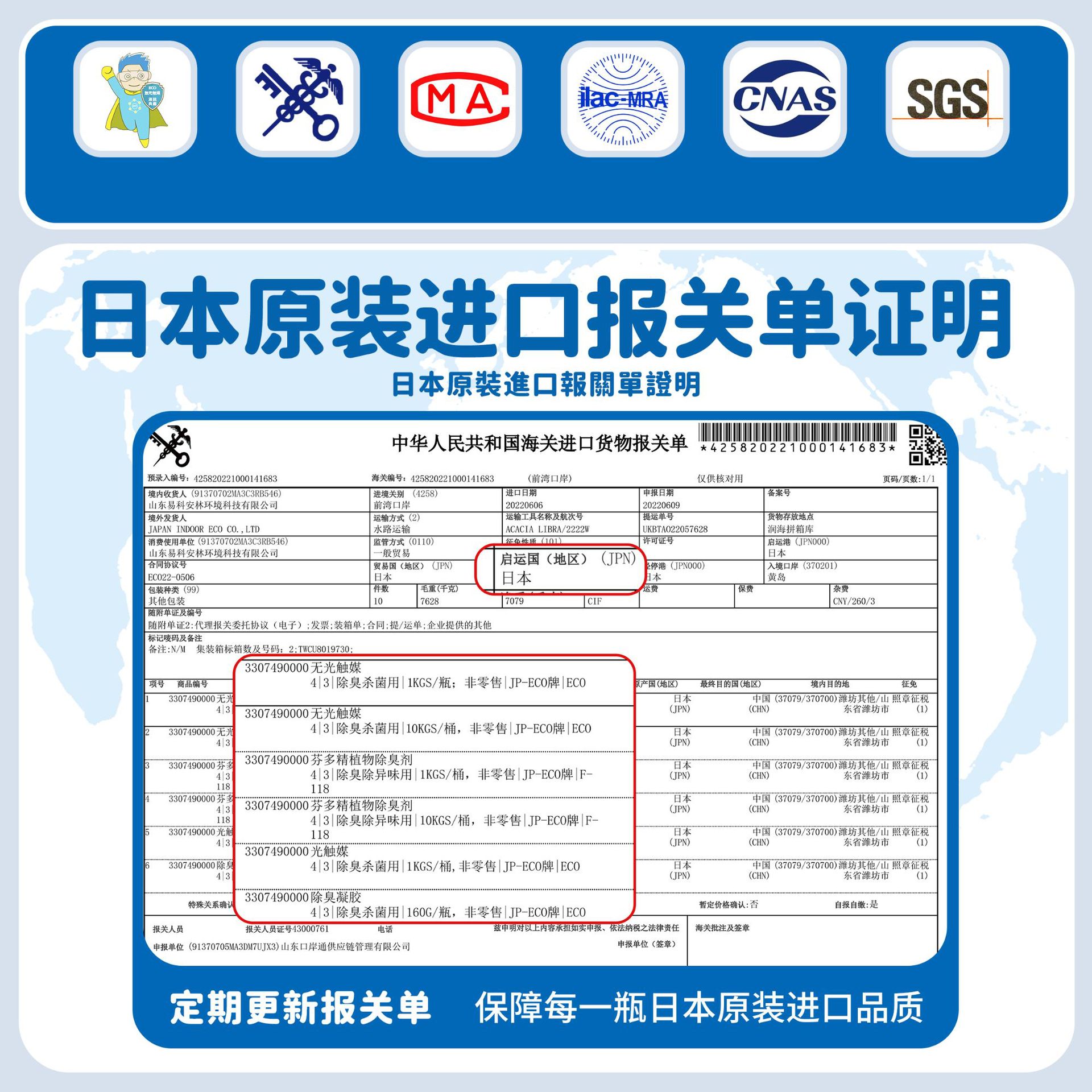 Original Imported Photocatalyst Indoor Formaldehyde Removal and Odor Removal Formaldehyde Scavenger Japanese Formaldehyde Removal and Odor Removal Photocatalyst