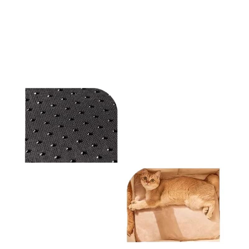 Four-Season Enclosed Cat House Villa Cat House Removable and Washable Dog Kennel Winter Warm Dog Kennel Roof