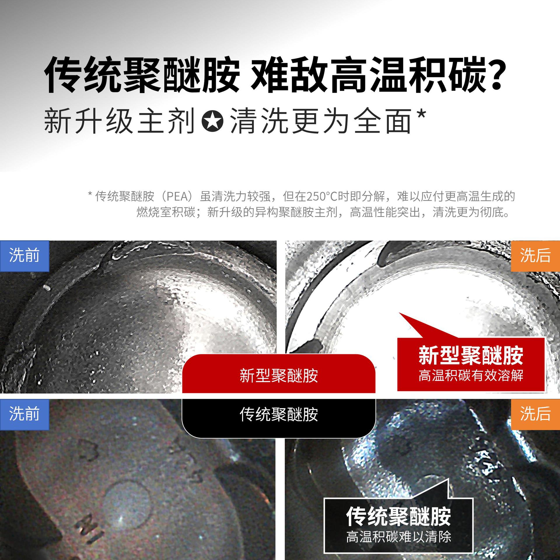 F9331 Two-In-One Car Polyetheramine Pea Removal Carbon Deposit Cleaning Agent Gasoline Additive Fuel Treasure Depth