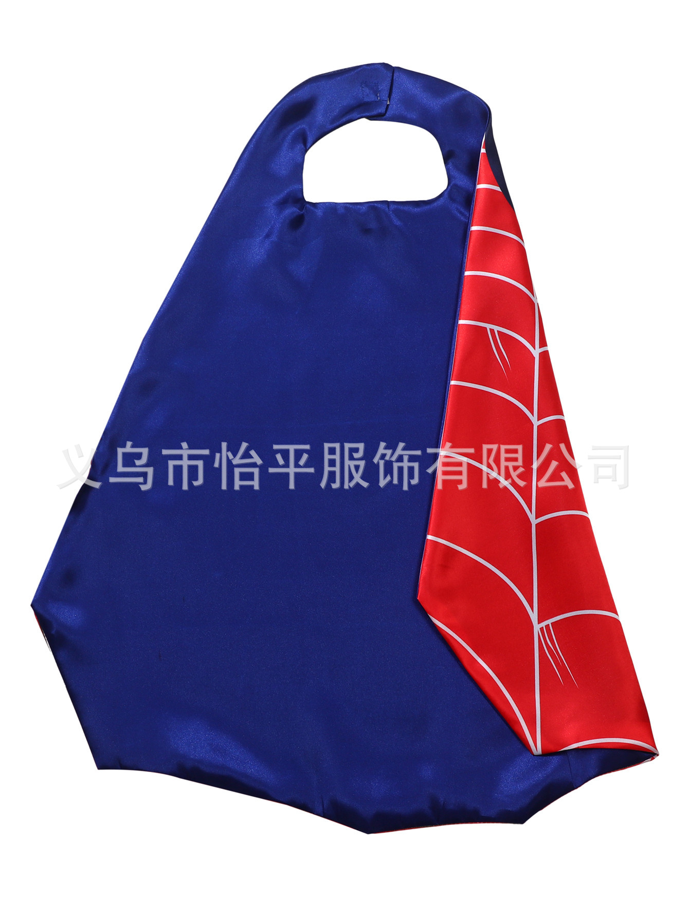 Kids Spiderman Cloak Cartoon Superhero Grid Cloak Mask Wrist Halloween Game Play Gift