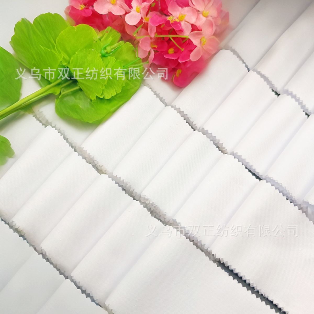 40 Pieces of White Zigzag Edge Cross-Border Export Quilted Patchwork Strips Quilt Strips Material Package