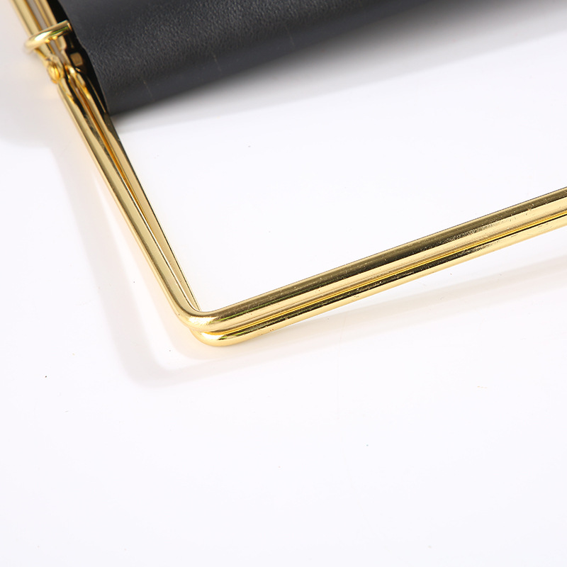 Folding and Disassembly Leather Magazine Rack Storage Rack Magazine Rack Floor-Standing Desktop Leather Information Rack