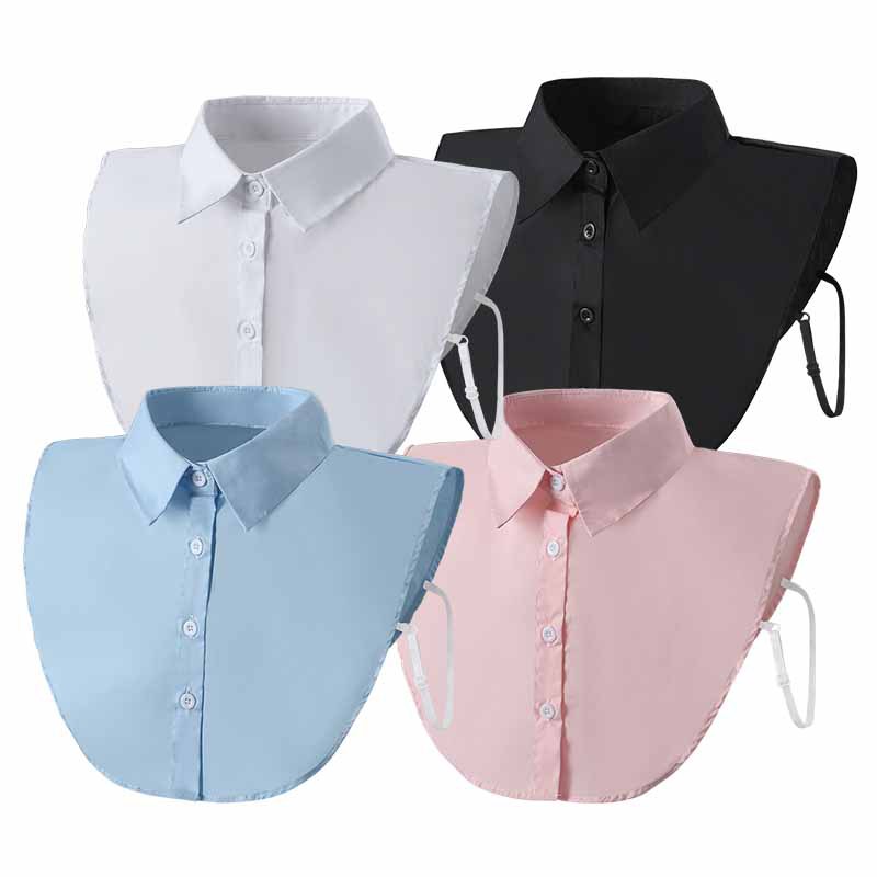 Оптовая продажа фальшивого воротника, фальшивый воротник, универсальный черно-белый профессиональный воротник