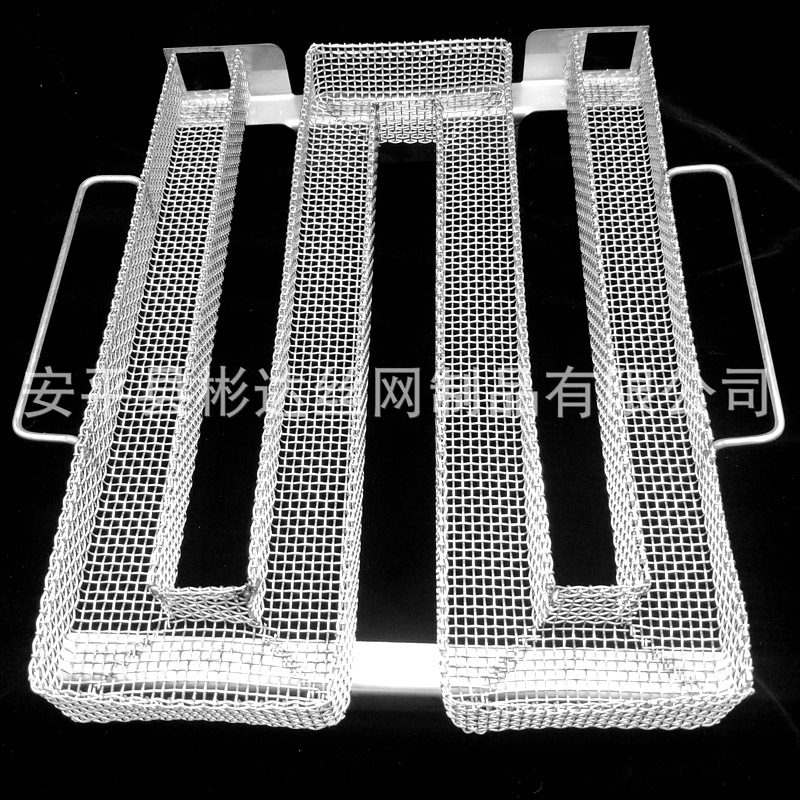 M-Shaped Round Stainless Steel Smoked Basket Smoked Box Barbecue Smoked Basket Square Cold Smoke Generator Smoked Mesh Plate