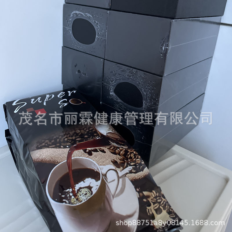 Мощный кофе Superso Black Gold блокирует жажду и сухость во рту, углеводы, один раз в день, такой же стиль, как у микробизнеса