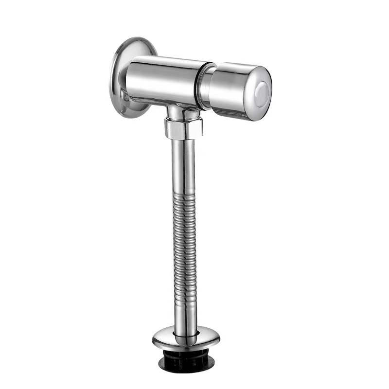 Zinc alloy copper urine flush valve urinal flush valve urinal pressing delay flush valve pressing urinal valve