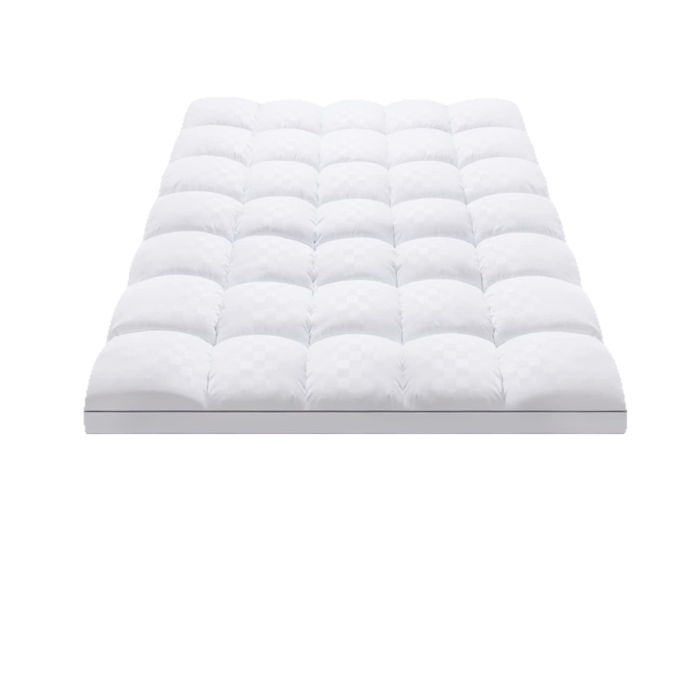 Cross-Border Jacquard Mattress Topper, Down-Filled Mattress, Fitted Sheet, Single Soft Mattress, 360-Degree 45cm Cloth