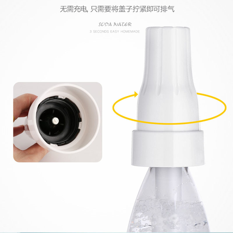 Cross-Border Sodaplus Soda Water Machine Merchant Dual-Purpose Portable Homemade Carbonated Drink Cola Milk Tea Sparkling Water Machine