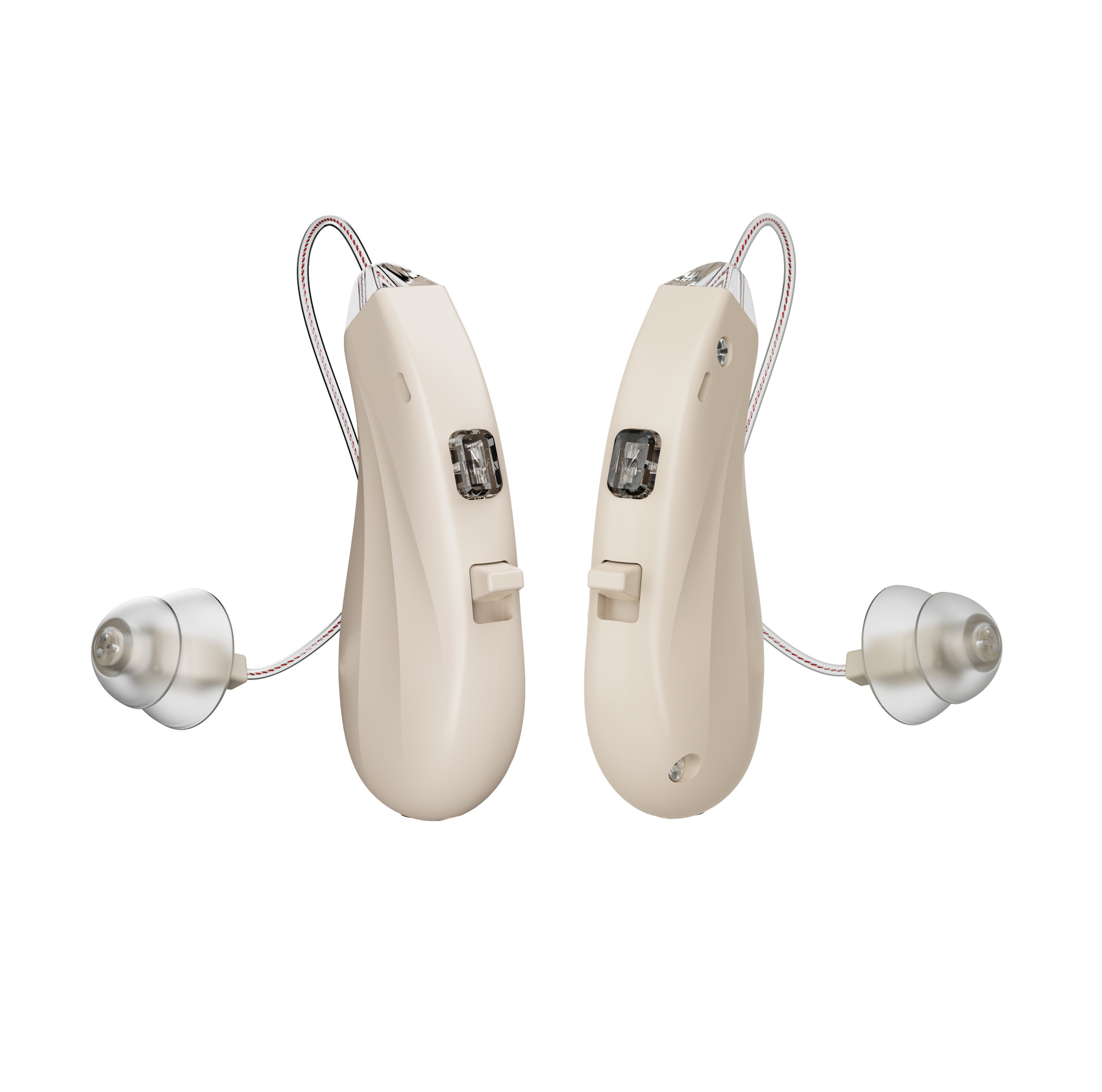 Cross-Border Hearing Aids, New Model for the Elderly, 16-Channel Digital Chip, Digital Display, Charging Case, Behind-The-Ear Type, Customized Wholesale
