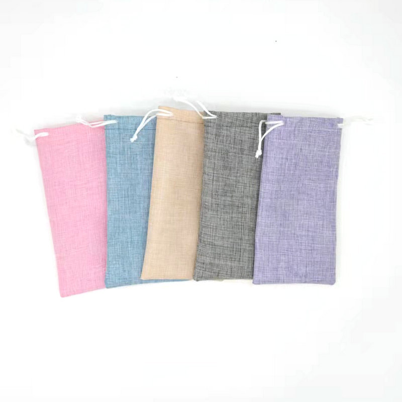 Custom glasses storage bag anti-pressure portable sunglasses protective cover bundle pocket storage box glasses bag manufacturers