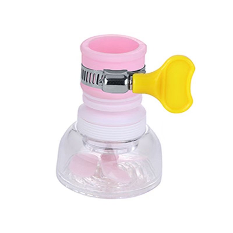 Household Kitchen Faucet Splash-Proof Head Rotatable Faucet Shower Water Saver Nozzle Extension Extender Filter