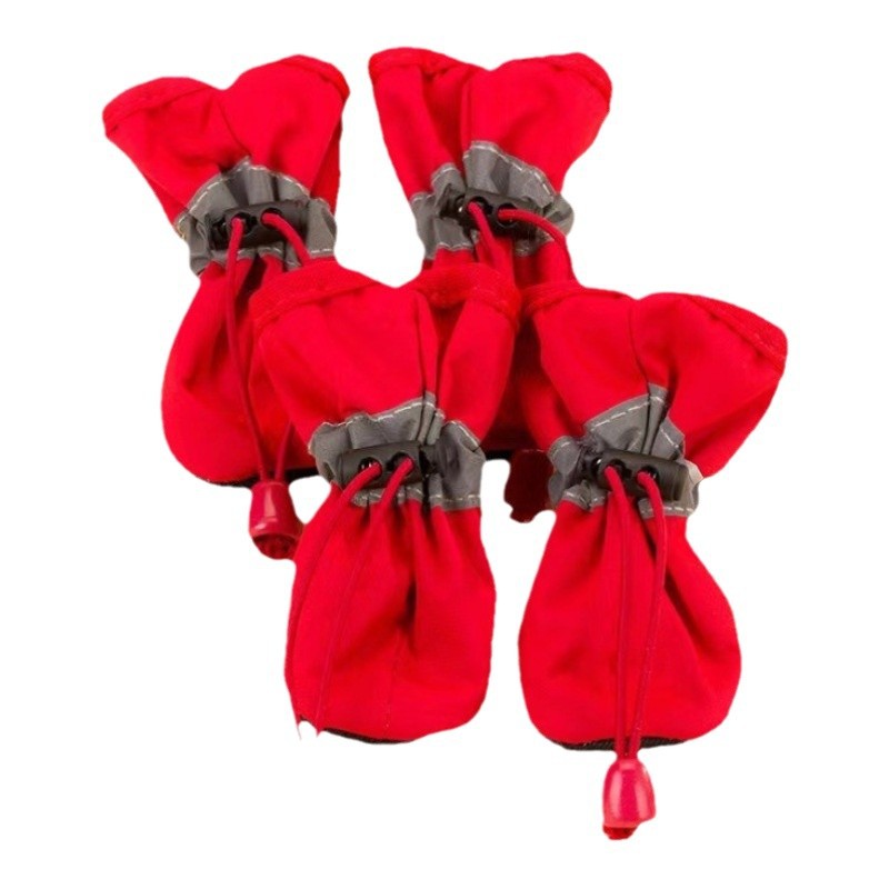 Dog Shoes Four Seasons Breathable Soft Sole Shoes Small Dog Teddy Bear Anti-slip Pet Shoe Cover Foot Cover