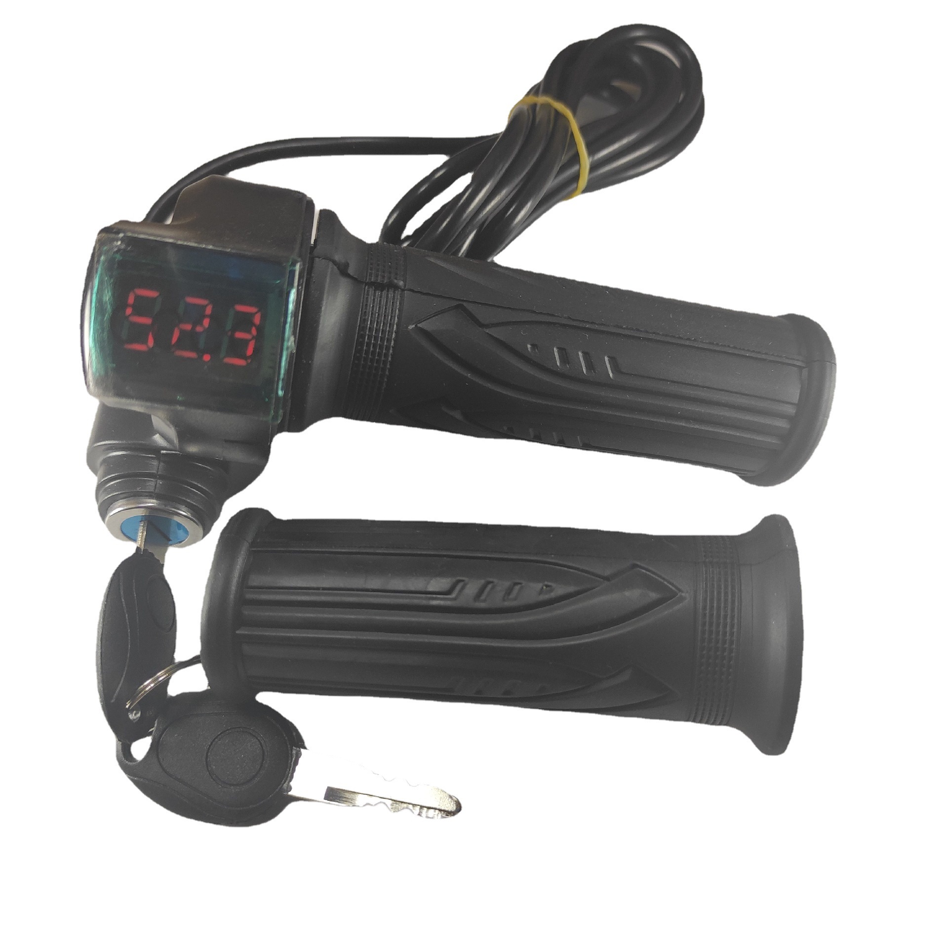 Red screen big knife lock electric car turn handle electric car accessories speed control handle throttle handle