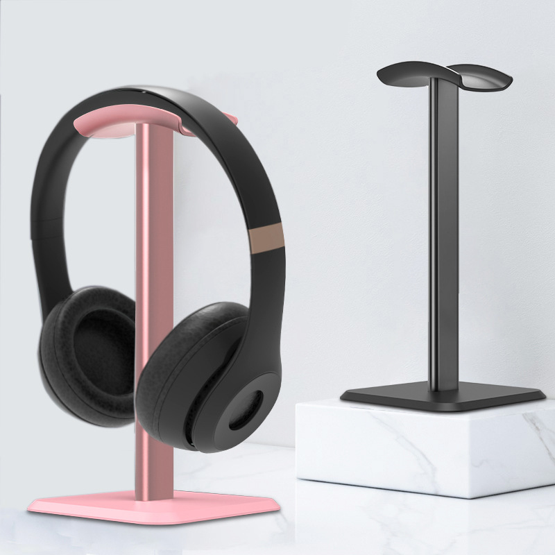 Headset Stand E-sports Game Headset Hanger Computer Desktop Storage Rack Aluminum Alloy Wholesale Earphone Rack