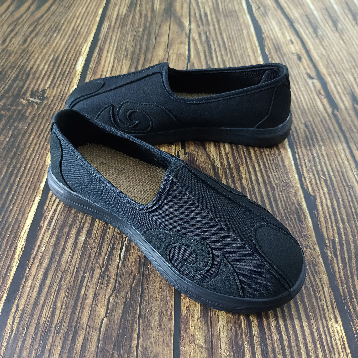 Spring, Summer, Autumn Breathable Cloth Shoes Taoist Shoes Taoist Ten Directions Cloud Hook Cloud Head Tai Chi Shoes Non-Slip for Men and Women