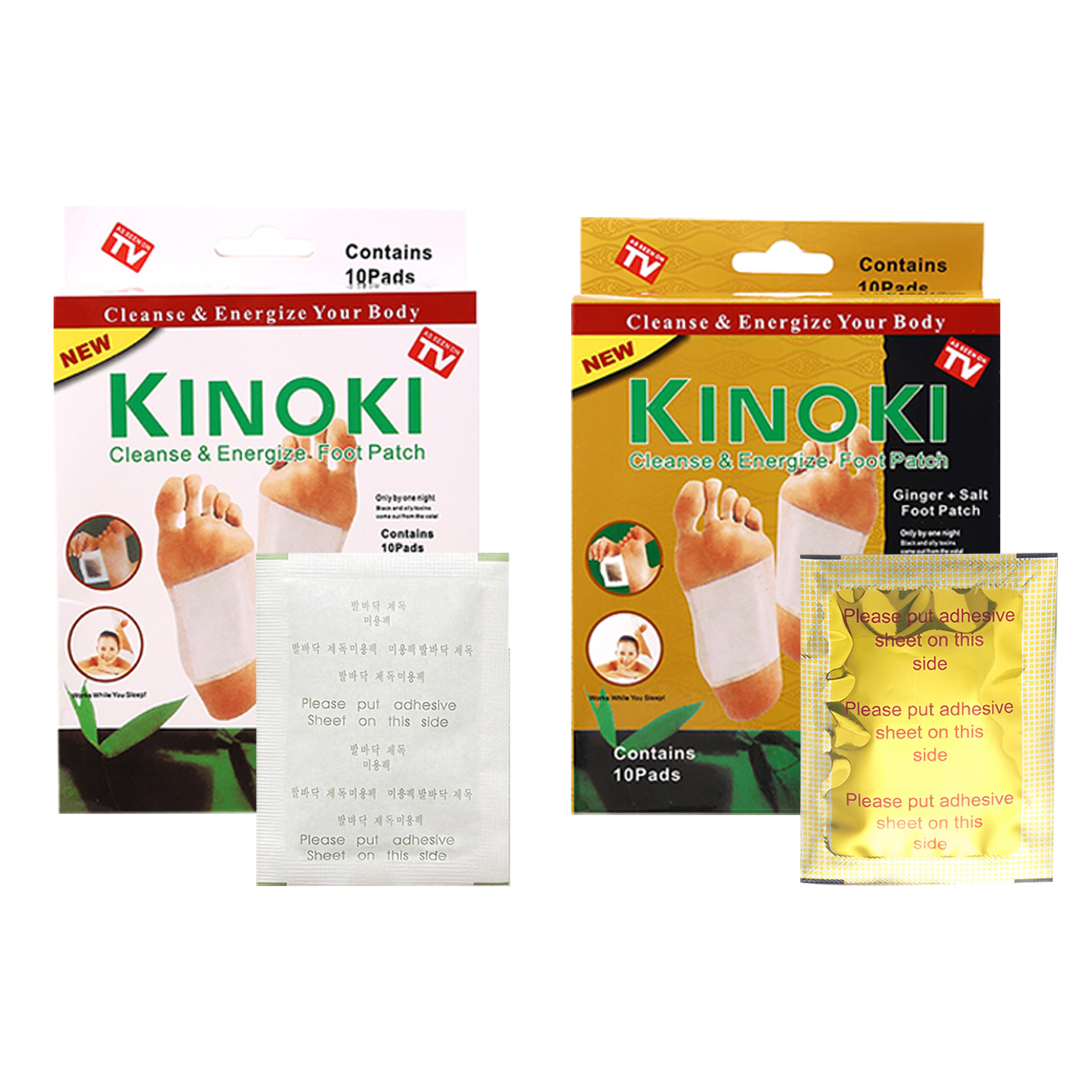 Foreign Trade Amazon Kinoki Korean Version Foot Patch Lazy Fragrance Korean Bamboo Vinegar Foot Patch Foot Patch Wholesale