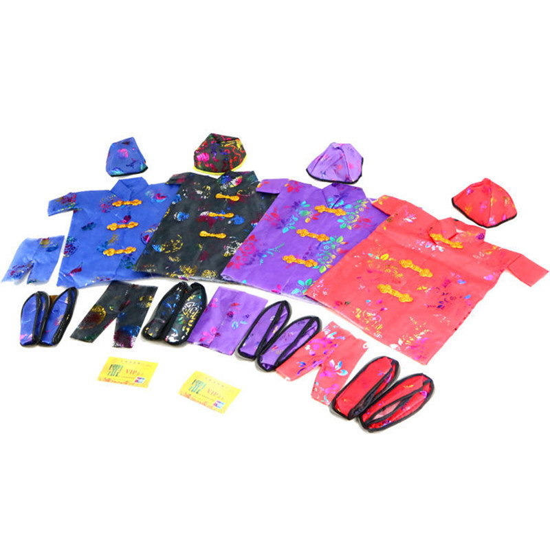 Wholesale Cotton Cold Clothes, Five-Piece Set of Cloth Clothes, Complete Set of Cloth Clothes, Shoes, Hats, Paper Clothes