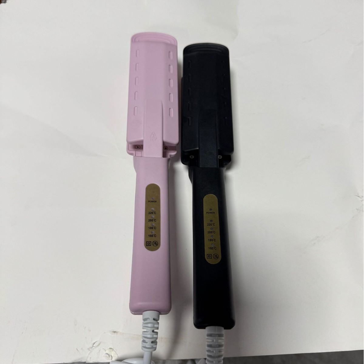 Amazon Cross-Border Foreign Trade Direct Hair Straightener with Negative Ion Hair Care, Adjustable Temperature, Dormitory Hair Straightener That Doesn'T Damage Hair