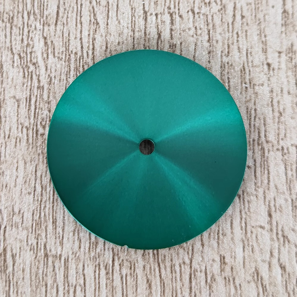 Solid color modified watch accessories literal no calendar no logo sun pattern dial suitable for NH35/364R/7S movement