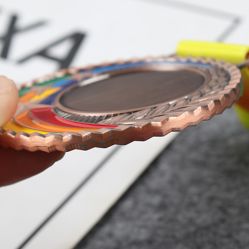 Metal Medal Custom Competition Gold Medal Hanging Sports Meeting Marathon Hanging Medal Medal Company Gift Medal