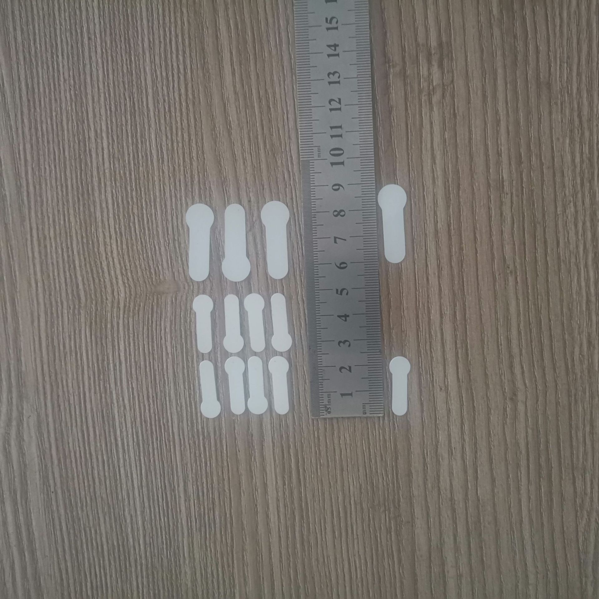 PC insulation sheet PVC PET battery insulation sheet Myra button battery insulation flame retardant White