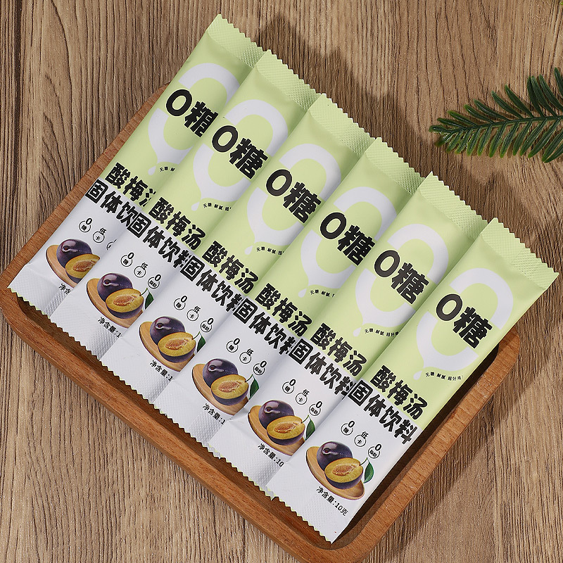 Erythritol Sour Plum Soup 0 Fat Healthy Osmanthus Black Plum Hawthorn Sour Plum Crystal Low Calorie Solid Popular to Relieve Greasiness