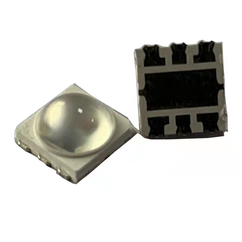 Прямые продажи с завода 5054RGB шаровая головка 1.5W мощный светодиодный светильник с линзой полного цвета 3W аквариумный сценический свет